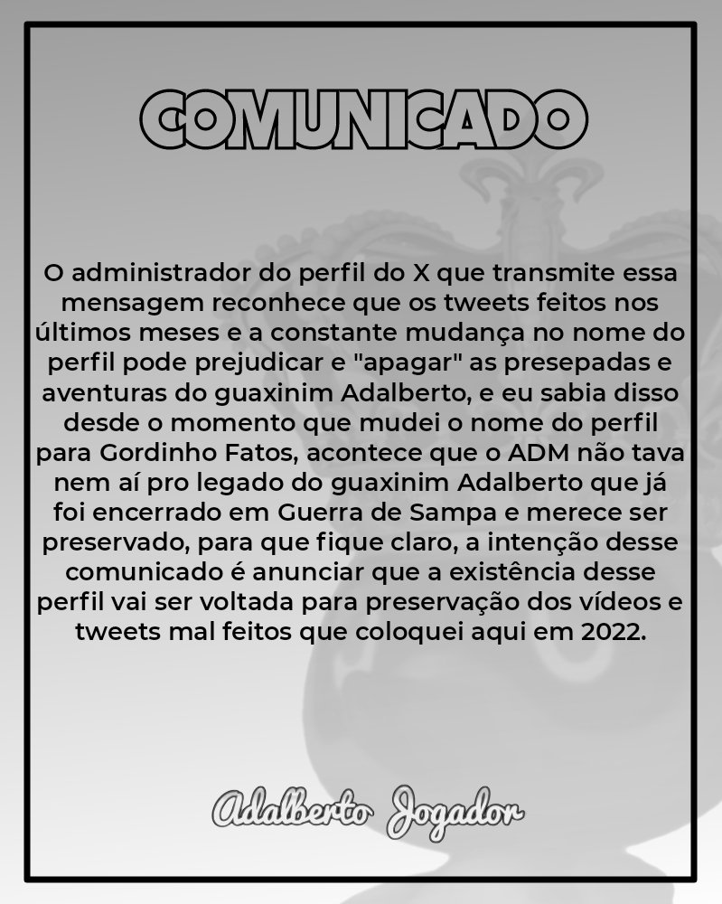 Adalberto Jogador (@reidoscrias) on Twitter photo 