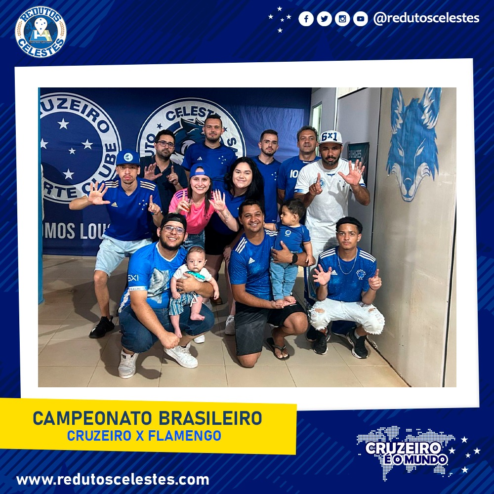 RedutosCelestes's tweet photo. O reduto @sango_zeiro se reuniu no jogo do @Cruzeiro contra o Flamengo pela vigésima sétima rodada do brasileirão.

Redutos por amor, aonde for! #FechadoComoCruzeiro

#RedutosCelestes #Cruzeiro
#CampeonatoBrasileiro2023 https://t.co/d7k4ApMb3I
