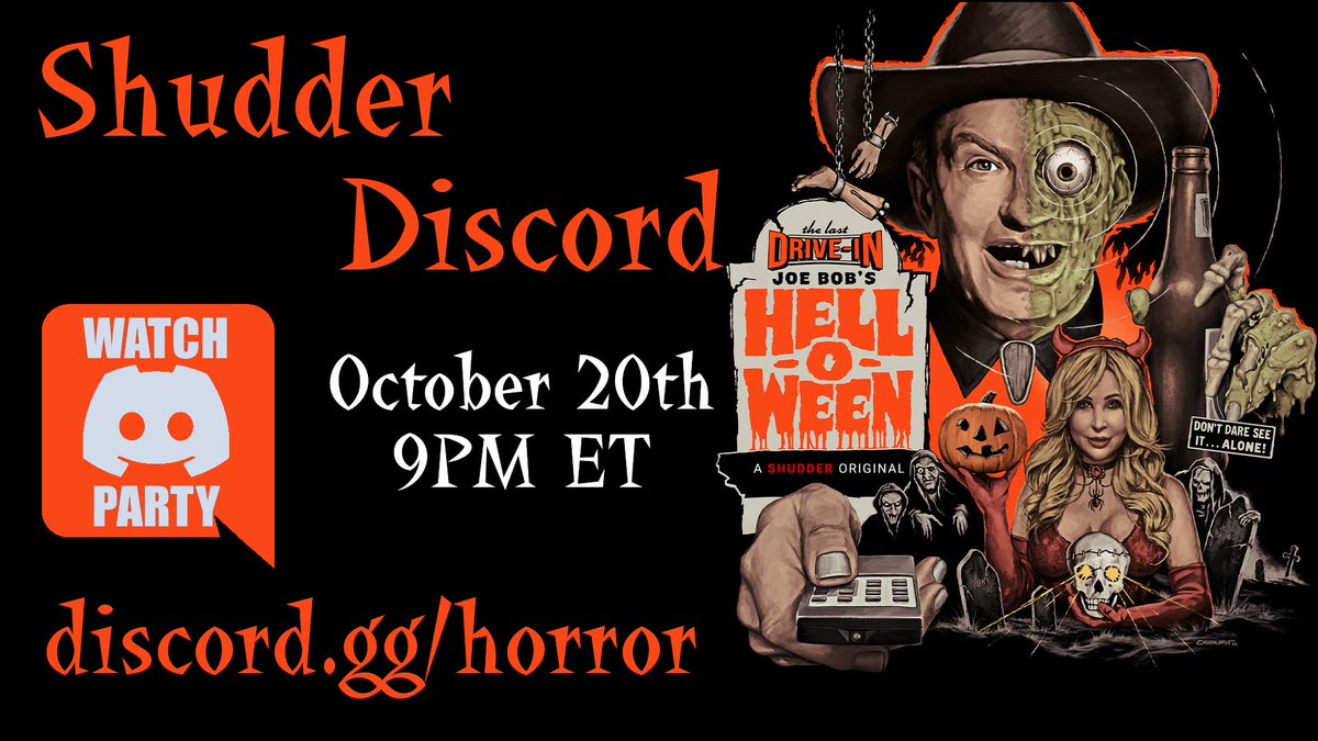 Shudder Discord tweet media