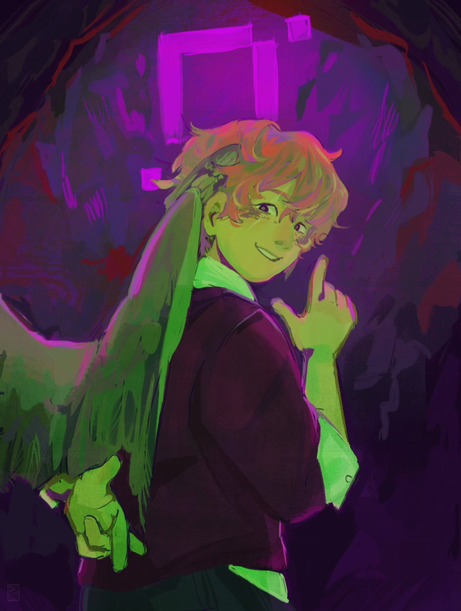 // secret life spoilers 

And all these words are sweet and meaningless You can't trust a single thing I say

#grianfanart #traffictwt #secretlifefanart