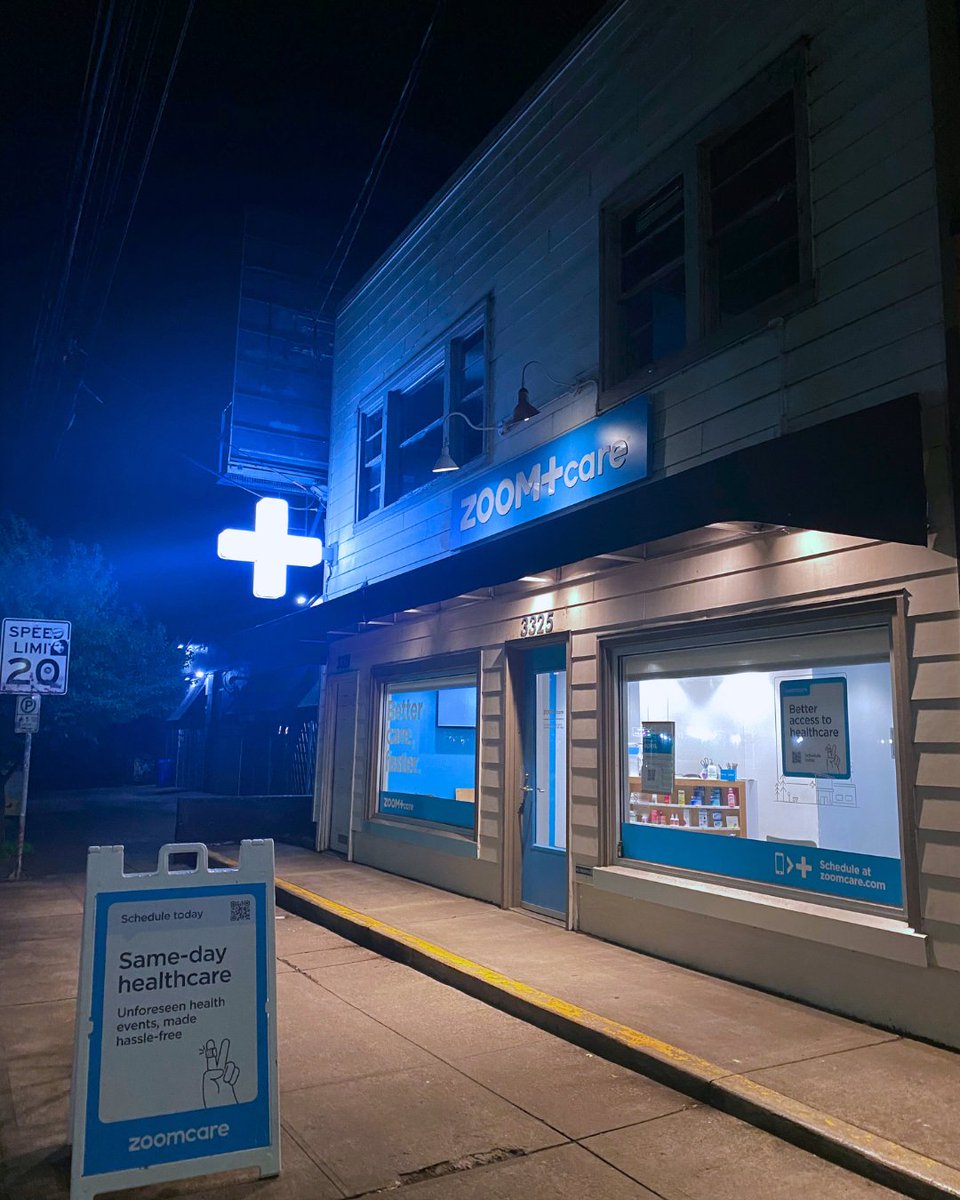 The Friday night vibes are picking up over at our Hawthorne clinic! 🌙 

Enjoy your weekend to the fullest knowing ZoomCare has the care you need, even after the sun goes down. 

#ZoomCare #BeyondBetter #Portland #Hawthorne