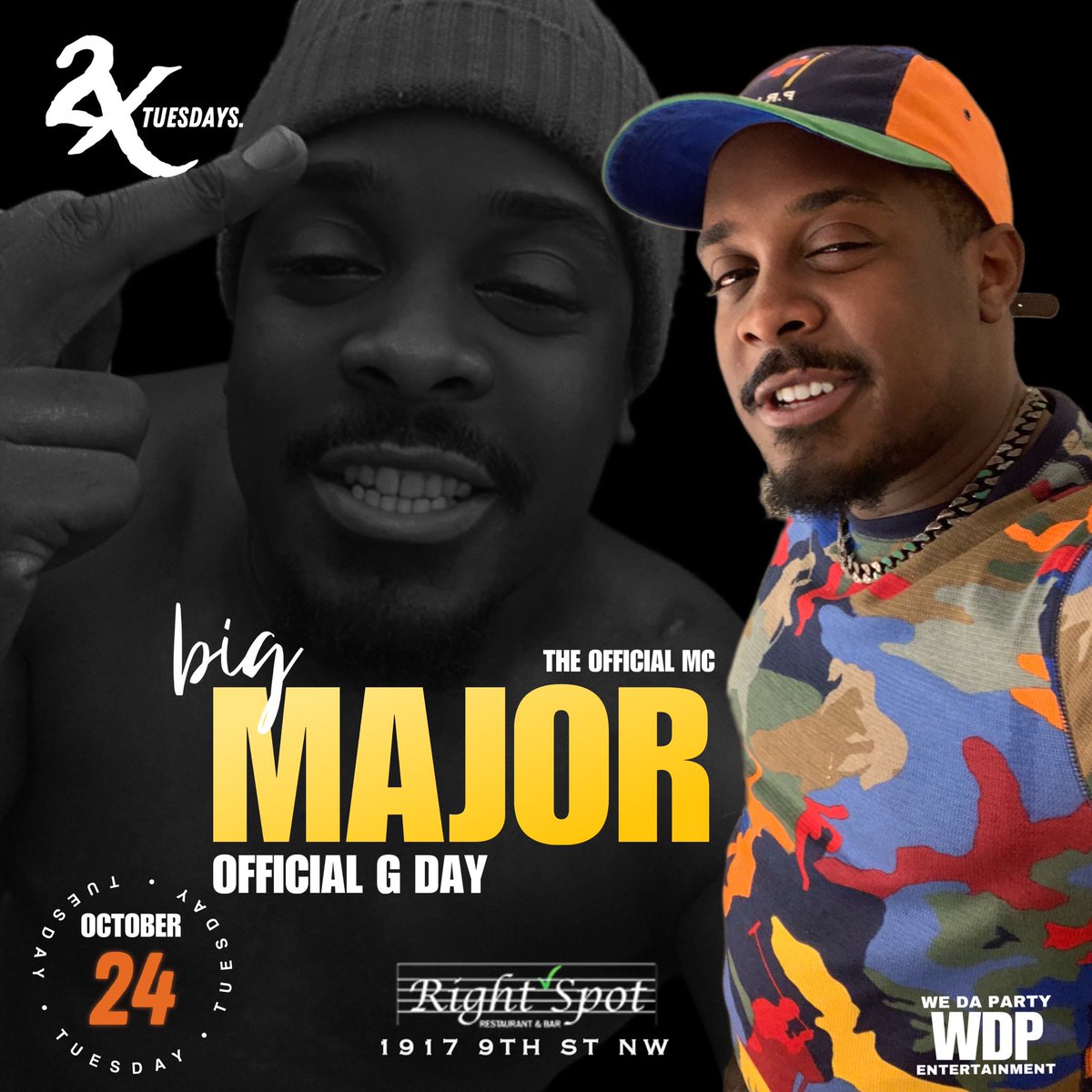 THIS TUESDAY @ RIGHT SPOT DC KICK OFF #SCORPIOSEASON WITH ME eventbrite.com/e/202-big-majo… CLICK ON LINK