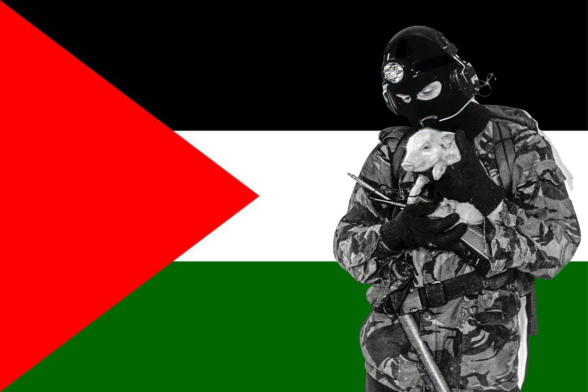 alexpunx1977's tweet image. Always with the oppressed, never with the oppressors... Animal liberationists with Palestine ๐ต๐ธ