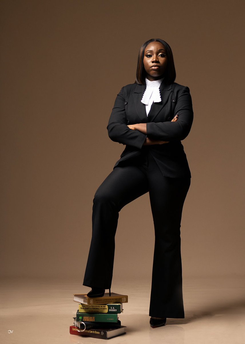 Agyeiwaa_V's tweet photo. Allow me to reintroduce myself

Barrister and Solicitor of the Supreme Court of Ghana, 

Valerie E. Agyei-Mensah, ESQ. https://t.co/s1AyI04osd