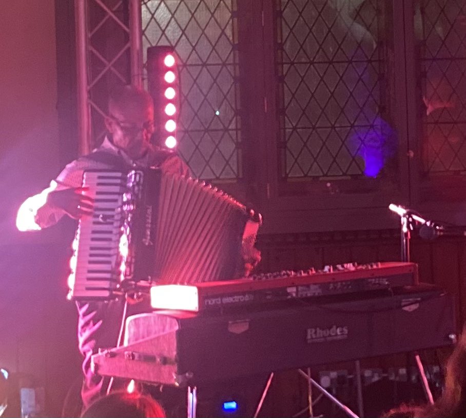 Julian Gibbs (@julian_gibbs) on Twitter photo Privileged to see Hailu Mergia tonight as part of <a href="/SPILL_Festival/">SPILL Festival</a> at <a href="/BTCipswich/">Brighten The Corners</a> #Ipswich.
Played in the Walias Band, one of the most significant groups in Ethiopia’s "golden age" of music, his music tonight was outstanding!
Catch him live.
<a href="/SonglinesMag/">Songlines Magazine</a> <a href="/awesometapes/">Awesome Tapes From Africa</a> Privileged to see Hailu Mergia tonight as part of <a href="/SPILL_Festival/">SPILL Festival</a> at <a href="/BTCipswich/">Brighten The Corners</a> #Ipswich.
Played in the Walias Band, one of the most significant groups in Ethiopia’s "golden age" of music, his music tonight was outstanding!
Catch him live.
<a href="/SonglinesMag/">Songlines Magazine</a> <a href="/awesometapes/">Awesome Tapes From Africa</a>