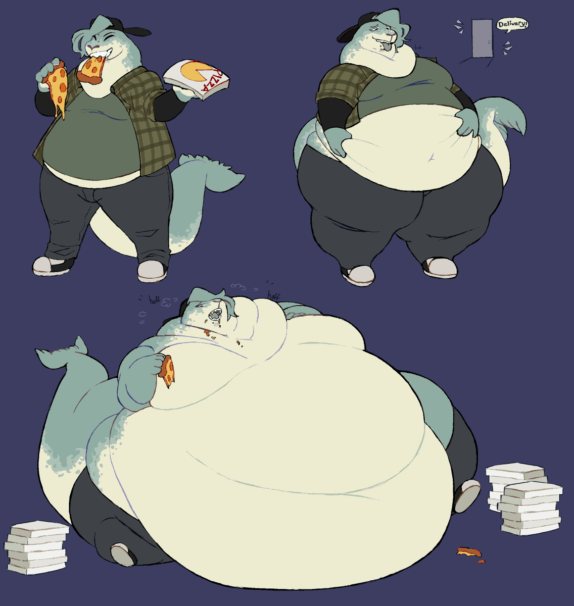 BITECREEP's tweet photo. [seal belly slapping sfx]

for @/SnackRunStar https://t.co/wyLDepdnXD
