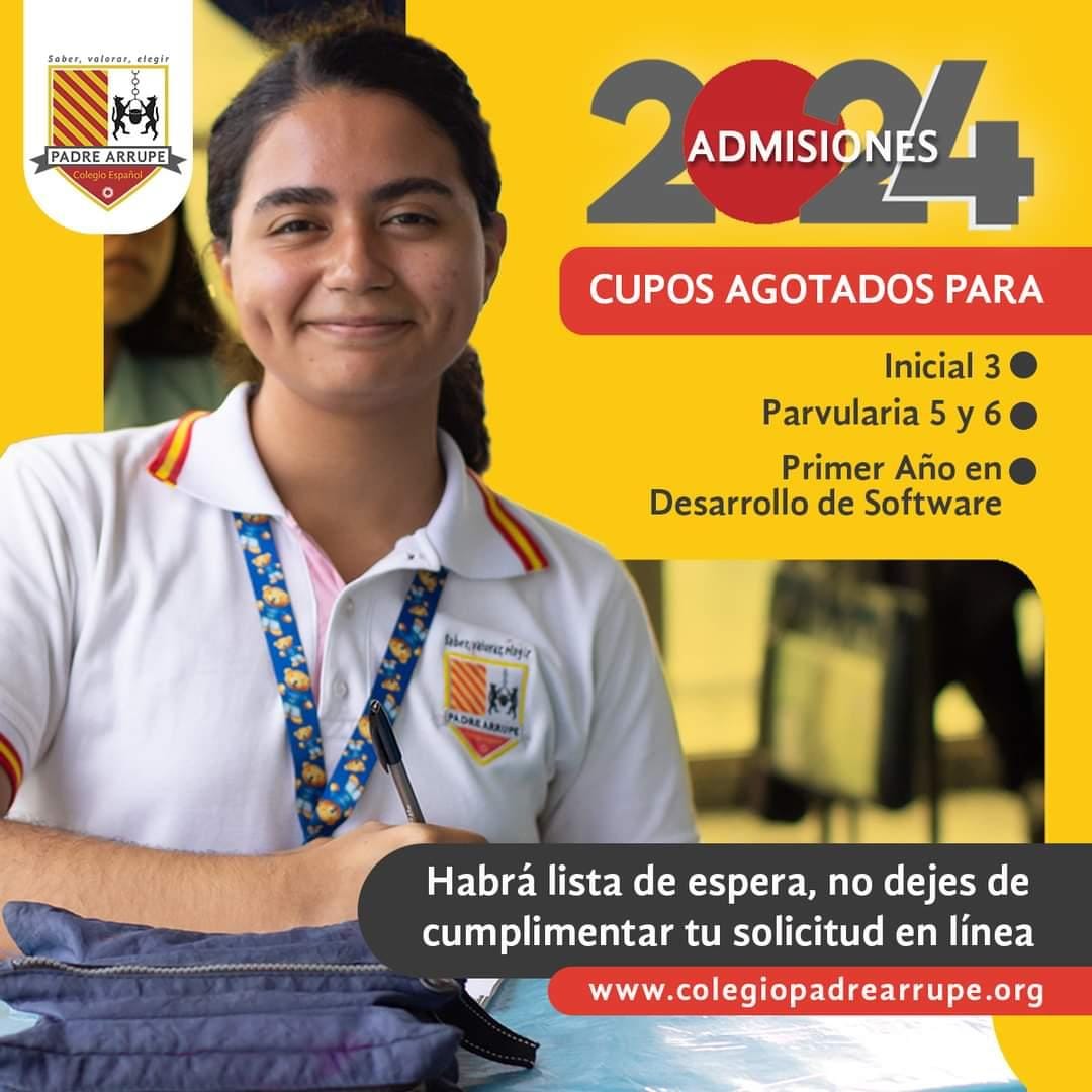 glendi_rivera's tweet photo. ¡Cupos limitados para 4° Año de Vida! 👧💙🧒
📲 Ingresa a https://t.co/YLXtqBLFfF e inicia ya tu proceso de admisión 2024. 
Ofrecemos un servicio educativo integral para colaborar con las familias en el proceso de enseñanza-aprendizaje de los niños y niñas. 
#Admisiones2024 https://t.co/R76xvk0dtN