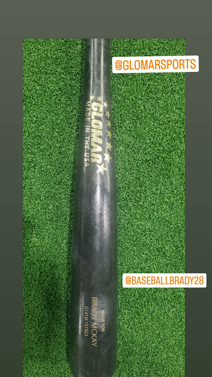 BradyMcKay2026 (@bradymckay2026) on Twitter photo Had some great swings last night with my new bat from Glomar Bats. Thank you guys for the bat. Good barrel control and lots of pop! Also got to see the new facility <a href="/dArnaudAthletic/">d'Arnaud Athletics</a> Amazing spot! <a href="/chasedarnaud/">Chase d'Arnaud</a>
<a href="/SoCalBirds/">So Cal Birds (Baseball Training Academy)</a> Had some great swings last night with my new bat from Glomar Bats. Thank you guys for the bat. Good barrel control and lots of pop! Also got to see the new facility <a href="/dArnaudAthletic/">d'Arnaud Athletics</a> Amazing spot! <a href="/chasedarnaud/">Chase d'Arnaud</a>
<a href="/SoCalBirds/">So Cal Birds (Baseball Training Academy)</a>