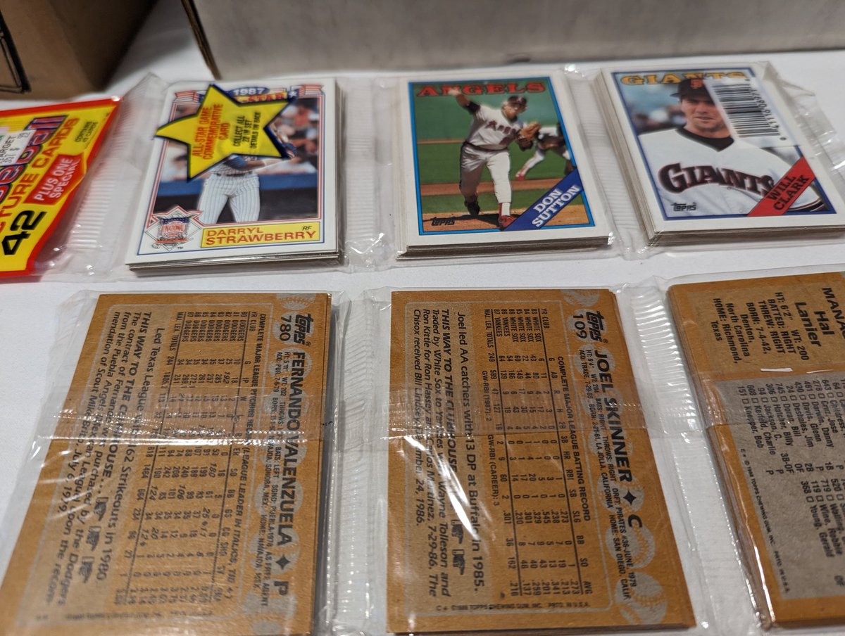 TPSCards's tweet image. More from going through the PC. I collected #JimAbbott and #FernandoValenzuela cards and my dad collected #DonSutton. #90Fleer #88Topps #88Donruss #JunkWaxEra