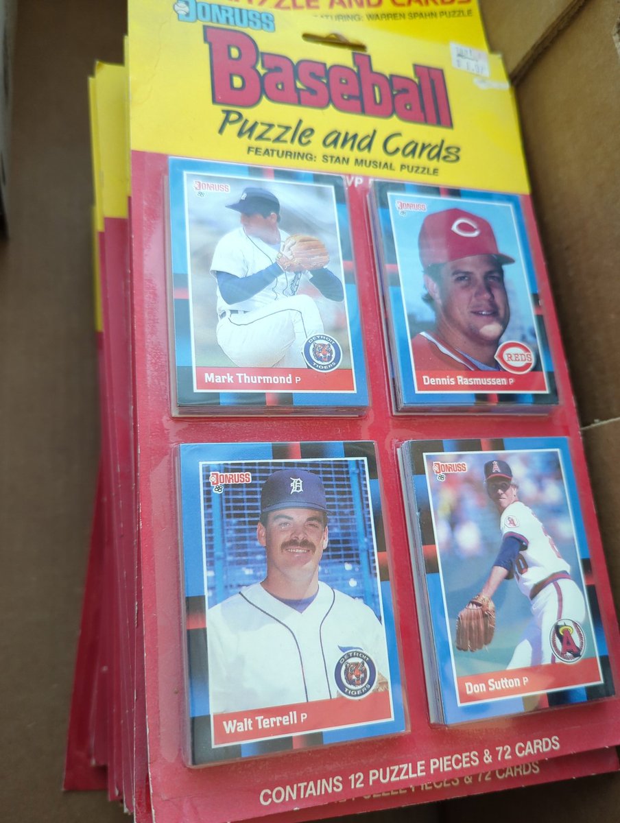 TPSCards's tweet image. More from going through the PC. I collected #JimAbbott and #FernandoValenzuela cards and my dad collected #DonSutton. #90Fleer #88Topps #88Donruss #JunkWaxEra