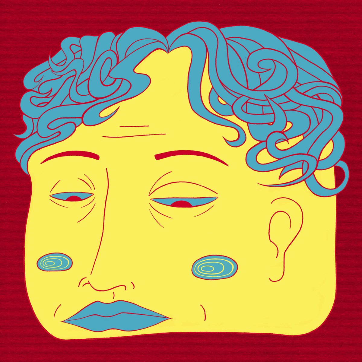 "Let's See Some Enthusiasm" Sticker Pack Face 5/5 — That's the last of the designs, I'll be sharing some of the physical stickers and packaging tomorrow, then the packs will be available in the shop on Sunday.