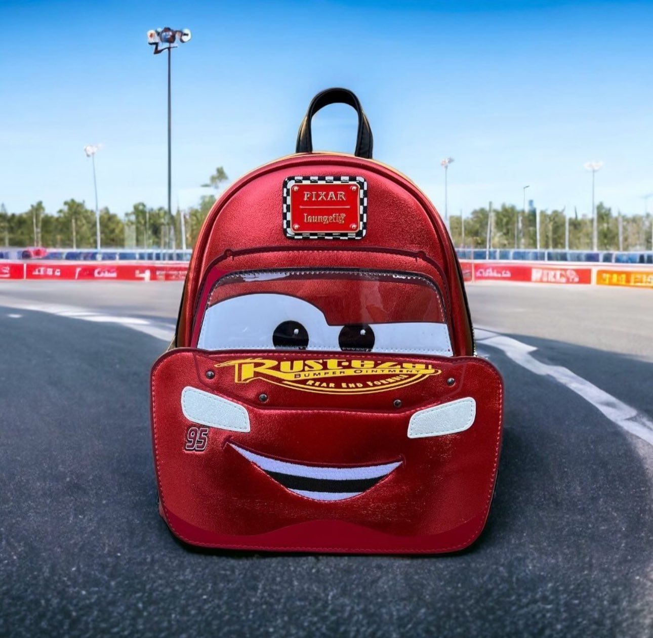 SNKR TWITR on X AD Loungefly Exclusive Disney Pixar Cars Metallic Lightning McQueen Mini Back Pack Shop https t BvlkJtF94t https t ImRjpNY3sk X