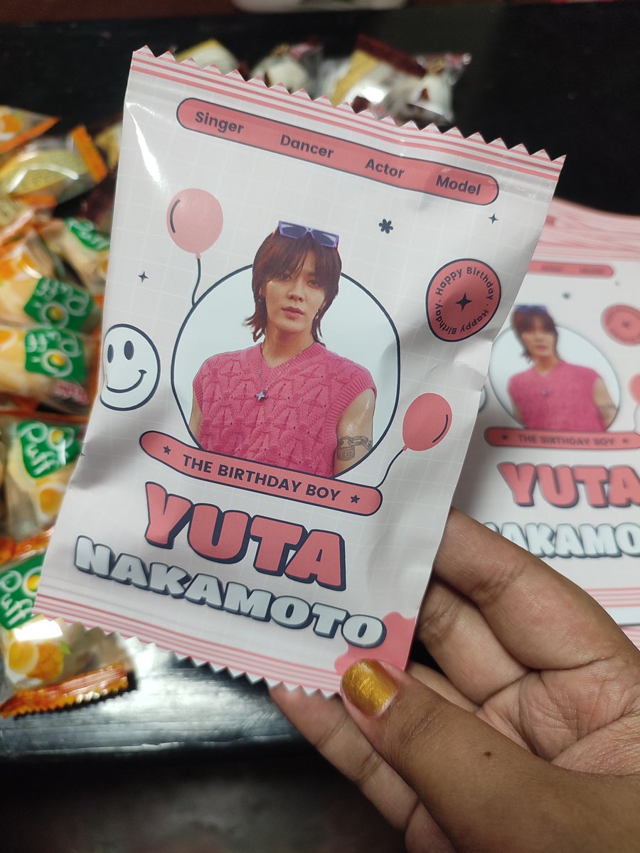 NCTzen_JL23's tweet photo. Hi Ais!

I'll be celebrating Yuta day with @yuta1026day today so I made a few chip bags to share with fellow attendees!

Just approach me later, say hi! and show this tweet 😊 https://t.co/IOYUHCInRv