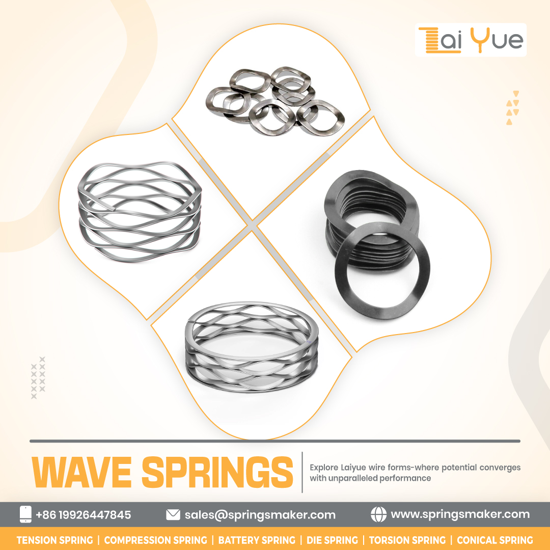 springsmaker1's tweet image. Laiyue Wave Spring is changing the game in engineering precision.

Product link: springsmaker.com
Please reach us at sales@springsmaker.com
📞 : +86-19926447845

#wavespring #tensionspring #torsionSpring #springmanufacturer #conicalsprings #stainlesssteel #metal #copper