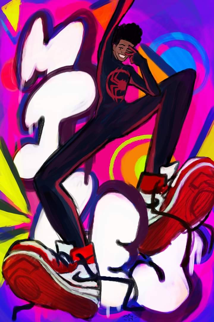 ell_pit's tweet photo. #HobieBrown #milesmorales #SpiderManAcrossTheSpiderVerse #spiderman https://t.co/cfH6e4jEA8