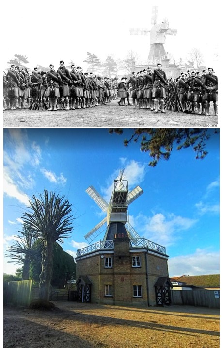 TonEngels's tweet photo. @rgpoulussen Then and december 2019! 102 years later!#WimbledonCommon #WindmillRoad #London https://t.co/fFRcH0exAW