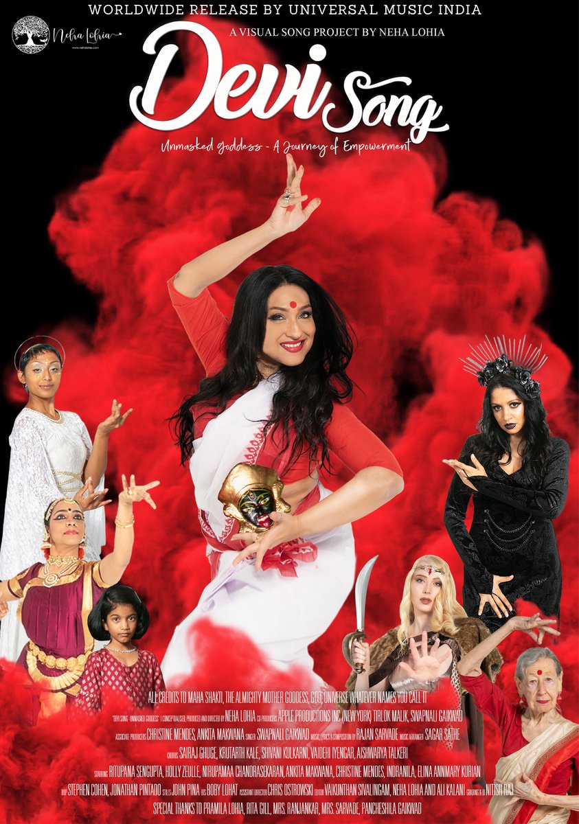 ne_lo's tweet photo. It's here! 🌟 https://t.co/VeZzKhHfiC Journey into empowerment with 'Devi Song: Unmasked Goddess' 🌟 Drop your masks and get inspired by the powerful message of self-integration and women's empowerment! #DeviSong #EmpowermentAnthem #UnmaskedGoddess #Shakti @RituparnaSpeaks https://t.co/v5EUwSUZEh