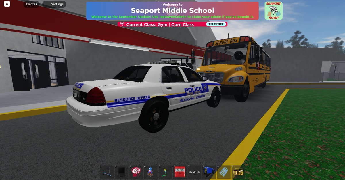 BloxValSchools's tweet image. Car crash at @SeaportMS  Today...