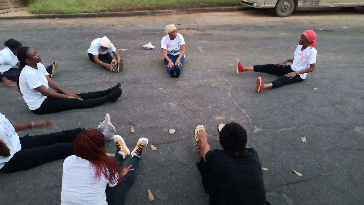 dedegnim's tweet image. Epidemiological study published in 2011, &quot;Women who engage in regular, intense physical activity are less likely to develop breast cancer.
Students from the various programmes responded to the call, and together we enjoyed a great time of sporting activities .
#Octoberpink