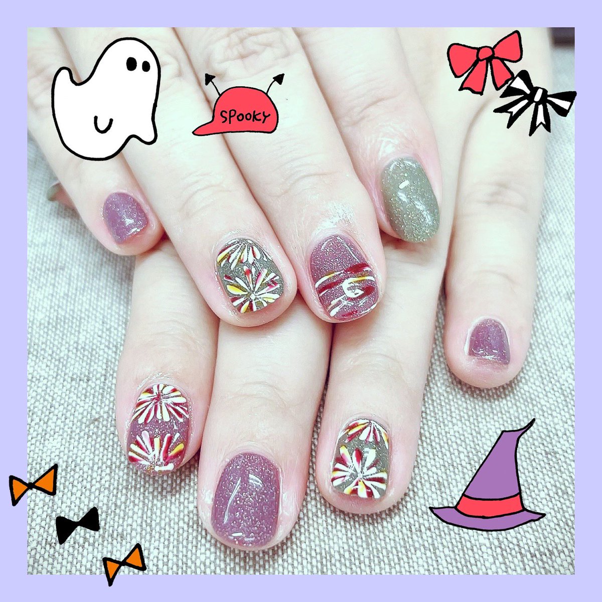 edyPJQXXdfbIRjU's tweet photo. 今月の新ネイル💅🆕
秋花火🎇に合わせて!
今日これから茅ヶ崎サザン花火🎆に行ってきます🎵
#ネイル #ネイル💅 #ネイルデザイン #花火ネイル #花火ネイルデザイン #秋花火 #fireworksnails #nails #naildesign #onenail #ワンネイル新宿三丁目 https://t.co/HXgcGsKJ4T
