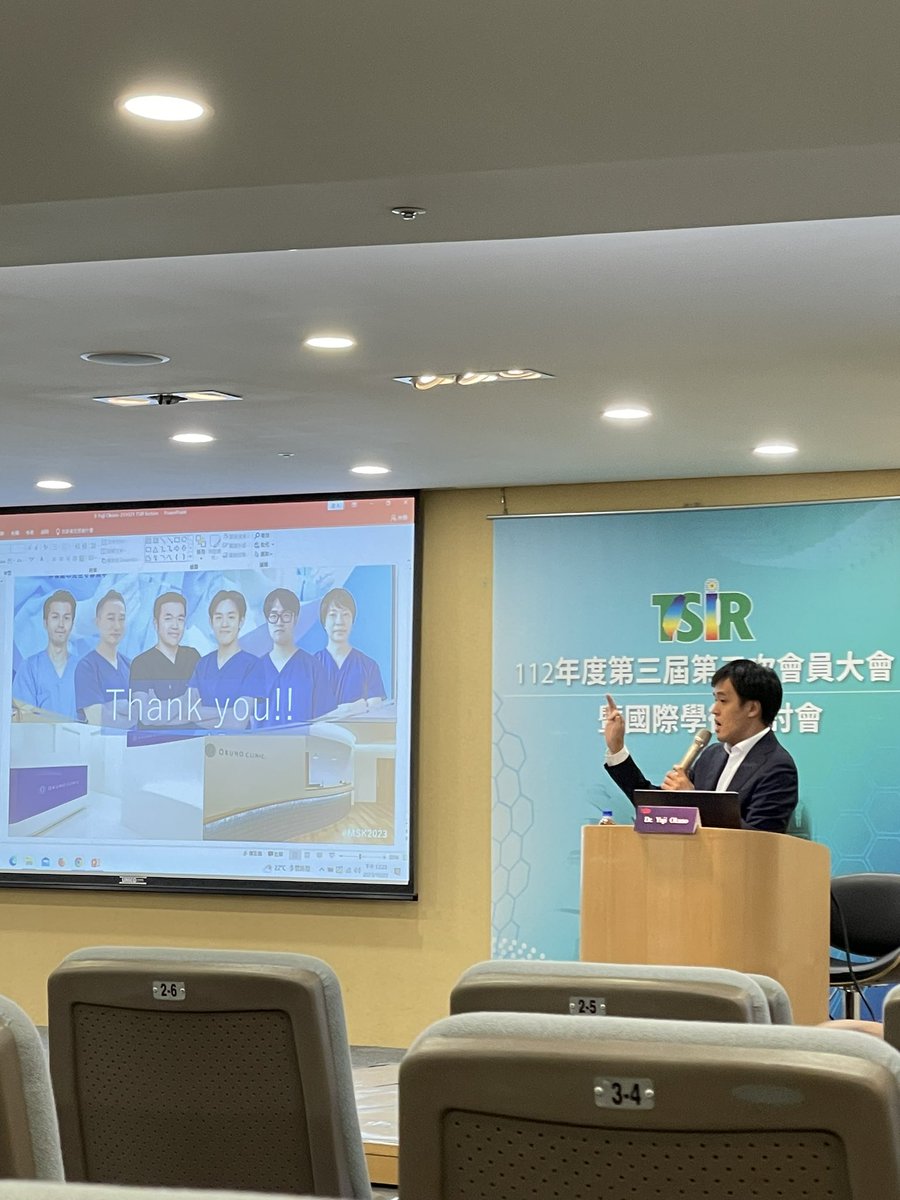 GGohIR's tweet photo. Dr Okuno delivering an excellent TAME lecture in Taiwan at the TSIR scientific meeting @YujiOkuno_OC #TAME #TSIR #interventionalradiology https://t.co/qZYW68OWen