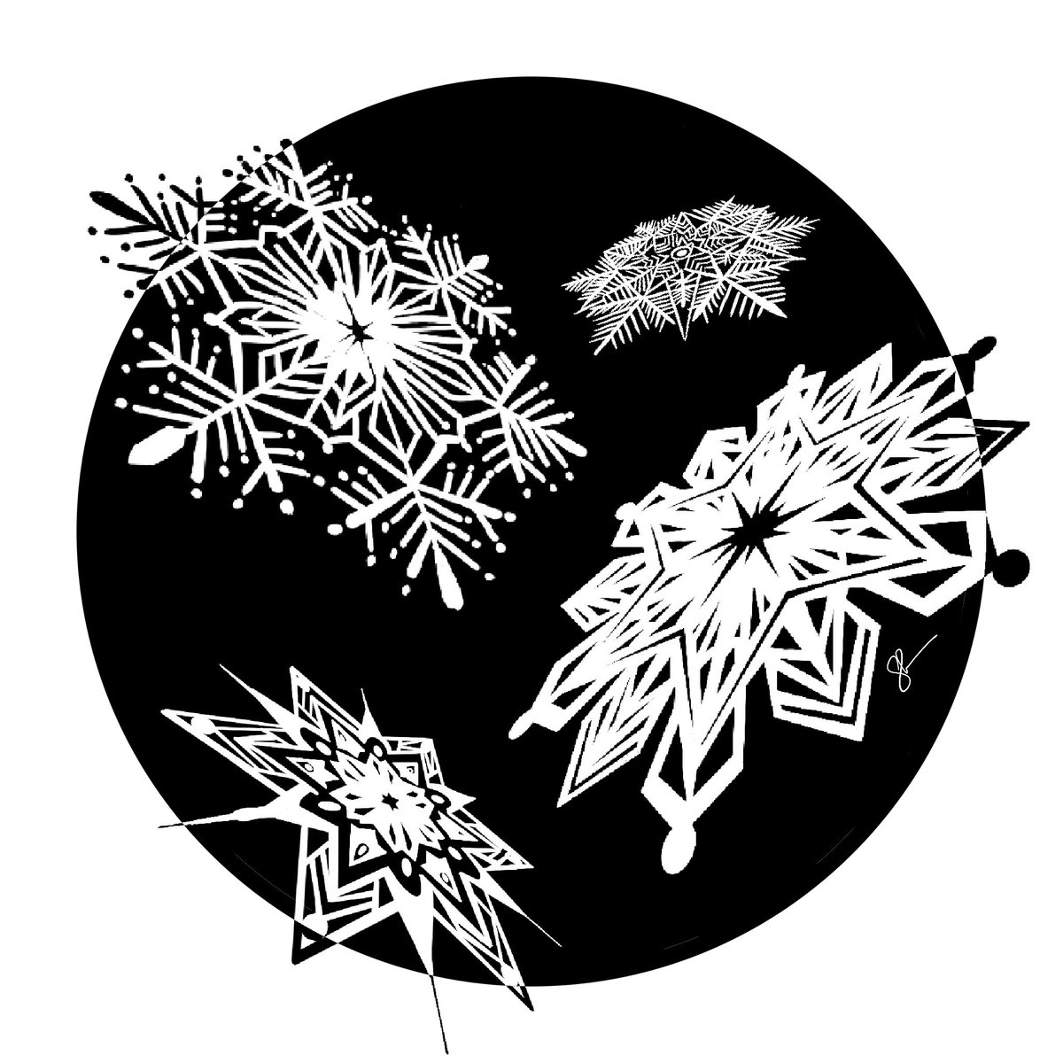 shauniedsouza's tweet photo. Day 20: FROST
“When snow falls, nature listens.” ~ Antoinette Van Klerk
@inktober #inktober #inktober2023 #inktober2023frost #frost#inktoberchallenge #art #artgallery #inksharing #digitalart #snowflake #snow #cold #winter #ice #freeze #season #nature #wintersolstice https://t.co/CjpGrdEnkT