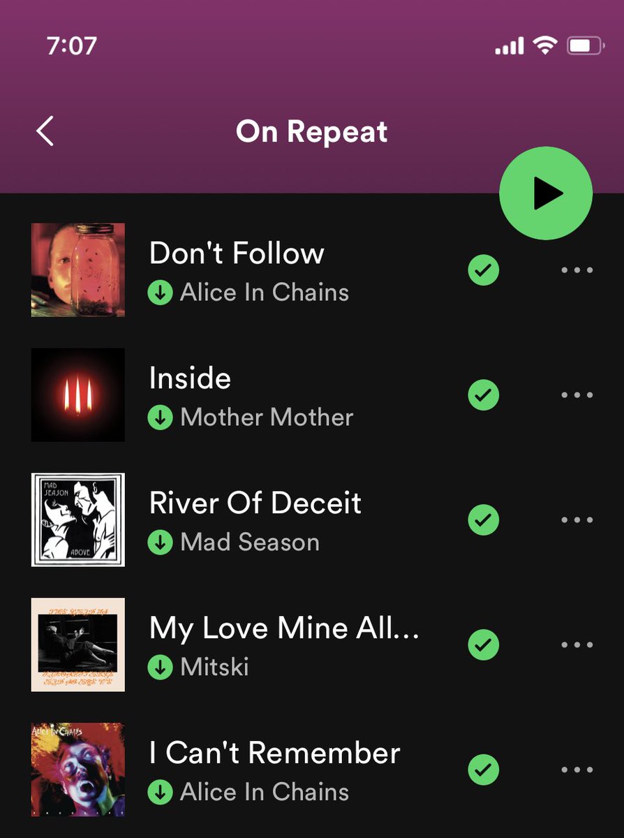 Open your Spotify on repeat playlist and the first five songs are the soundtrack to your own romantic comedy 
.
.
.
rom com but make it depressed as hell yeah ok 🤣