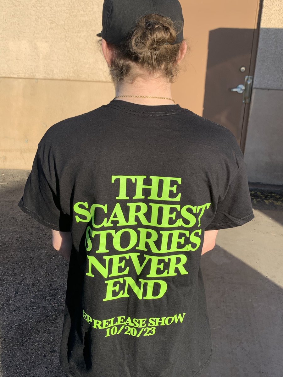 Exclusive shirt available tonight only. Pull up.