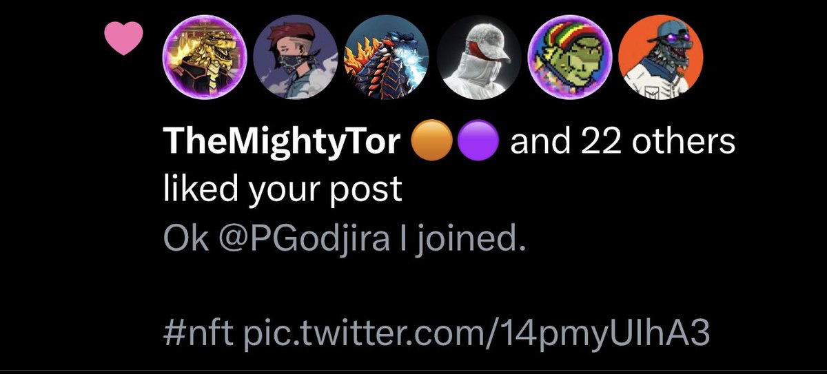 heyvc37's tweet photo. Wow @PGodjira welcome hits diff. 

Much ❤️ for the warm welcome. I can tell this group is great. 

#projectgodjira #iampg https://t.co/OQlR6zkrJk