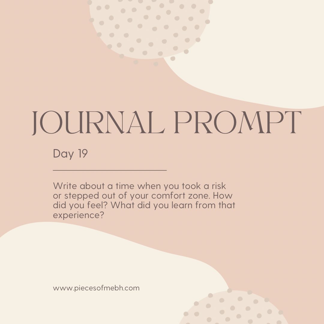 Journal Prompt Day 19 📓✍🏾

We only grow in the uncomfortable places. When did you last uproot yourself? #journal #journaling #mentalhealth #mentalhealthawareness