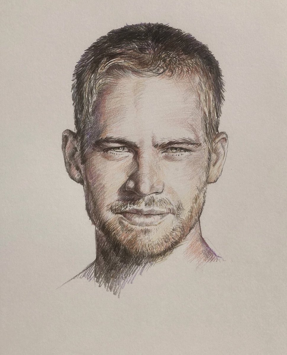 Check out this awesome drawing of Paul Walker from Philipp von Ketteler! 👏 #FanArtFriday 

#TeamPW