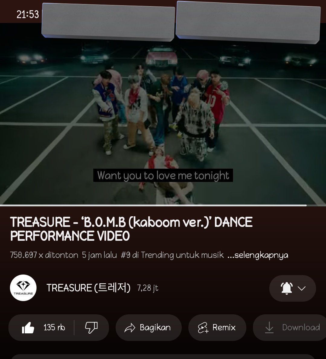 cheibomin's tweet photo. @EntityOfDiamond @treasuremembers selamat dan sukses selalu treasure! Ini lagunya asik banget, otw masuk playlist saya. https://t.co/U0BBLgIMI2