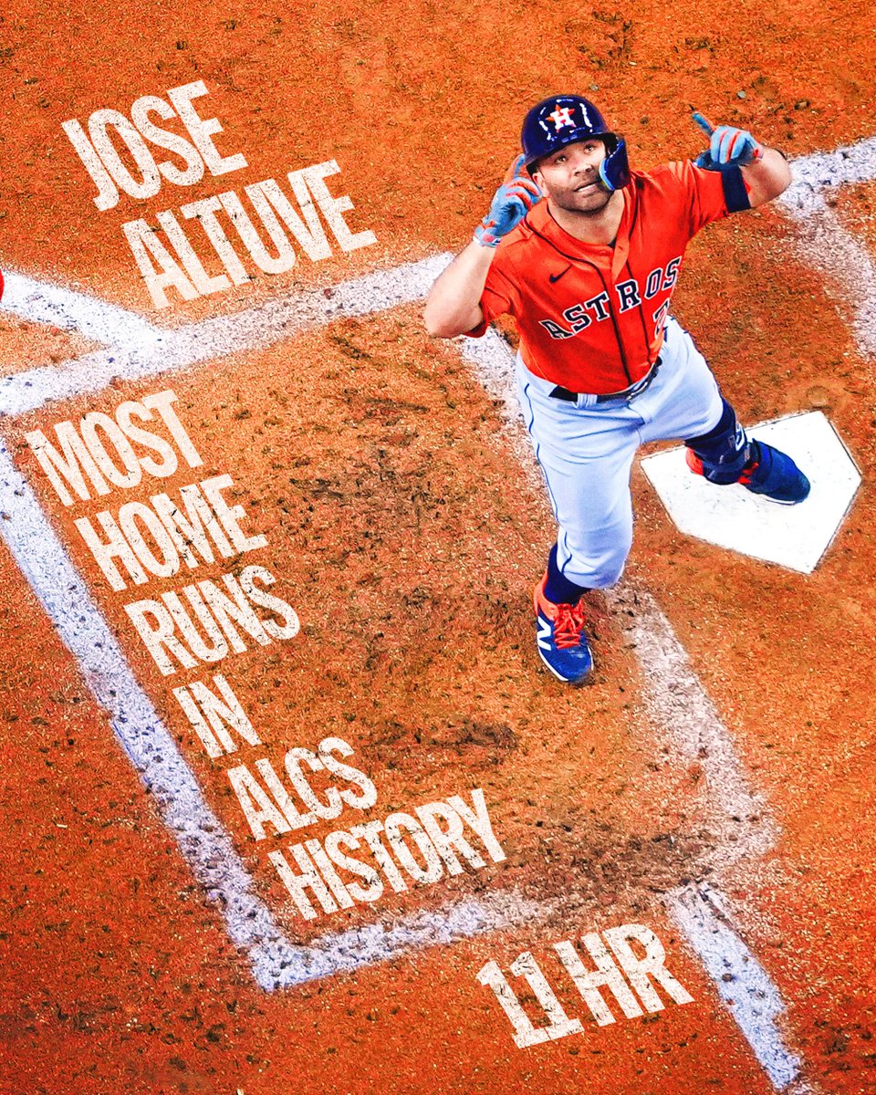 Jose Altuve was made for the #postseason. 😤