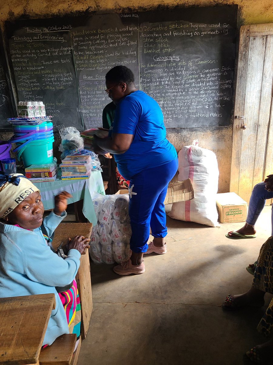 It is within this context that <a href="/apworp/">AP-WORP</a> set out to create awareness on the necessity of education as a tool to respond to and Prevent GBV . We provided basic didactic materials, drinking pales, soap, books, Disinfectant, cardboard papers, foot balls and hand balls,  bags, shoes