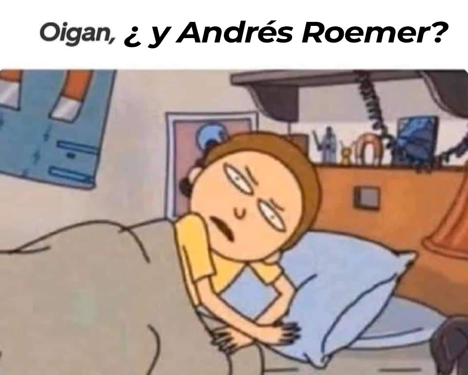 barxa's tweet photo. Oigan con todo esto de la guerra ¿y Andrés Roemer? https://t.co/eDV33LofGN