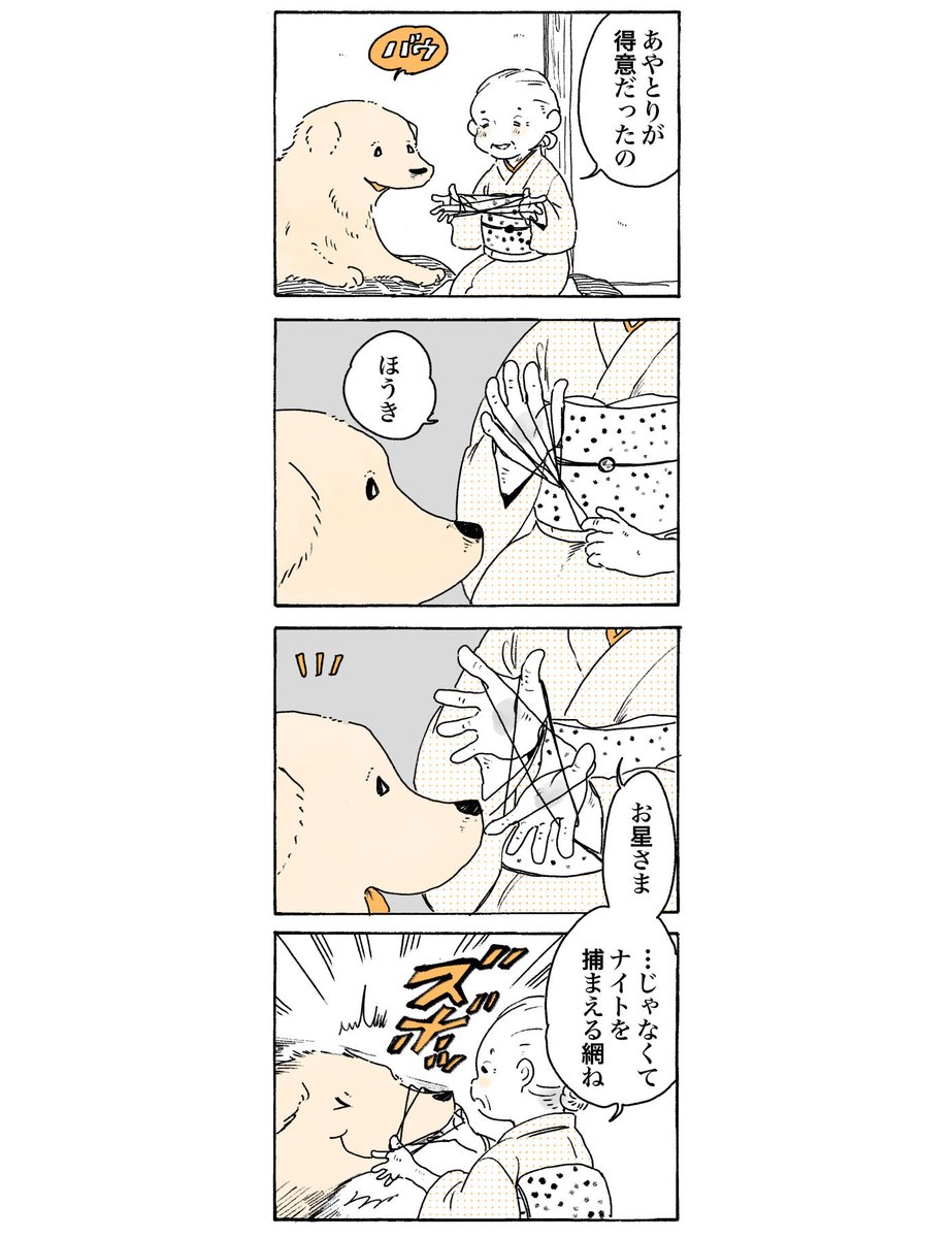 (再掲)お久しぶりの!おはワンです🐾  #姫ばあちゃんとナイト