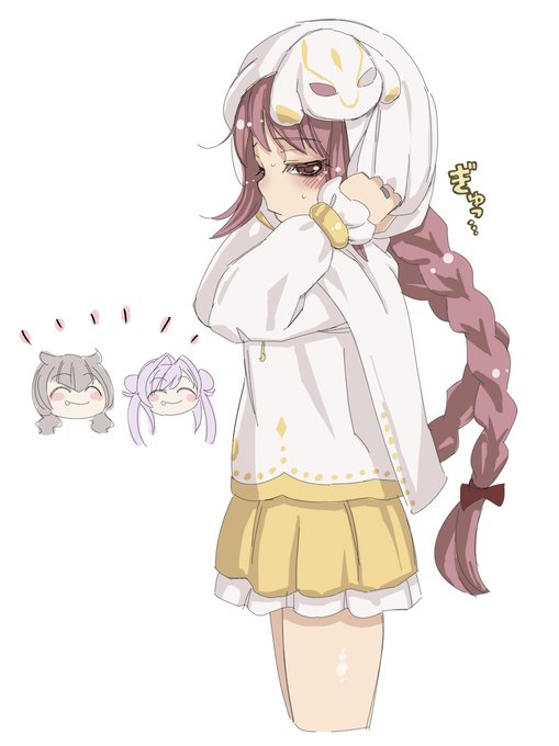 ハロウィン衣装ラビさんかわいいですの❤️
#マギレコ 