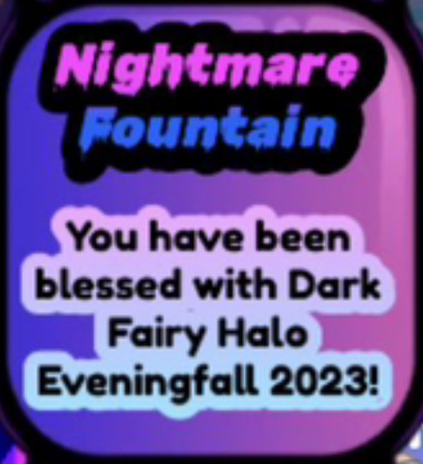 Looking for Dark Fairy Halloween Halo 2023 : r/RoyaleHighTrading