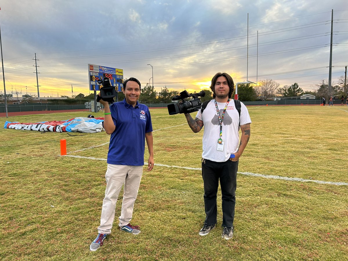Thanks @abc7breaking & @KTSMtv for covering tonight’s game! Go Wildcats!