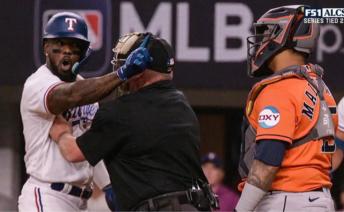 The Houston Astros are ☝🏻 win away from going back to the World Series