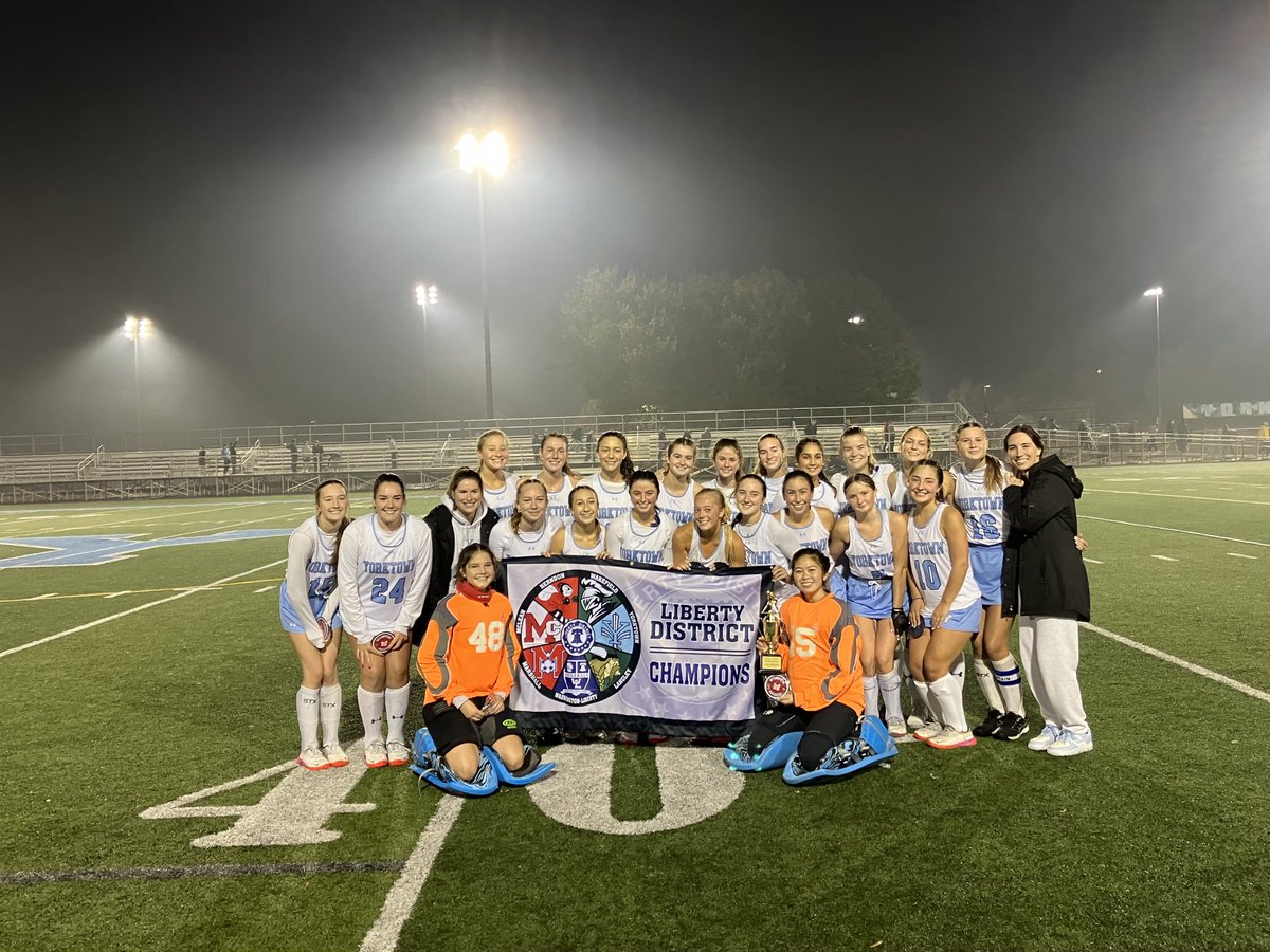 District Champions - field hockey defeats Langley 1-0. Congrats