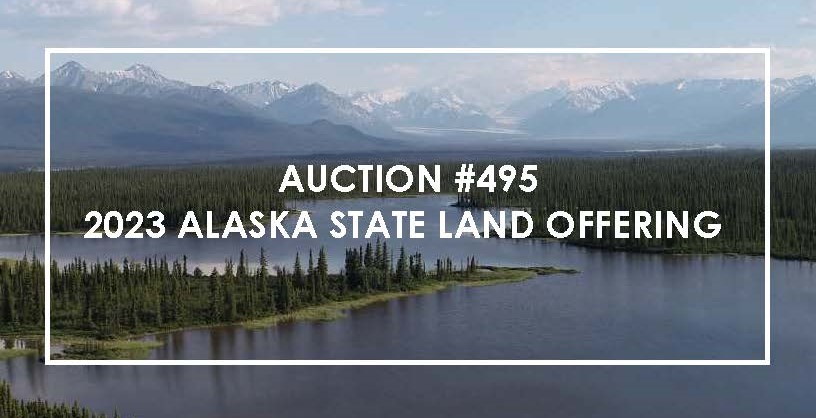 AlaskaLand4Sale's tweet photo. Auction Event #495 is being held Tuesday, October 24. Visit the following link to learn how to follow along online or attend! https://t.co/5IYN7LH7DS https://t.co/dZIfyFjGmd