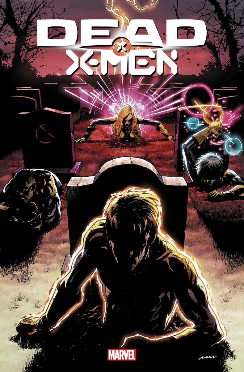 Capa de Dead X-Men, nova série limitada dos mutantes

#MarvelComics #XMen #DeadXMen #SteveFoxe #VincenzoCarratú #BernardChang #JonasScharf