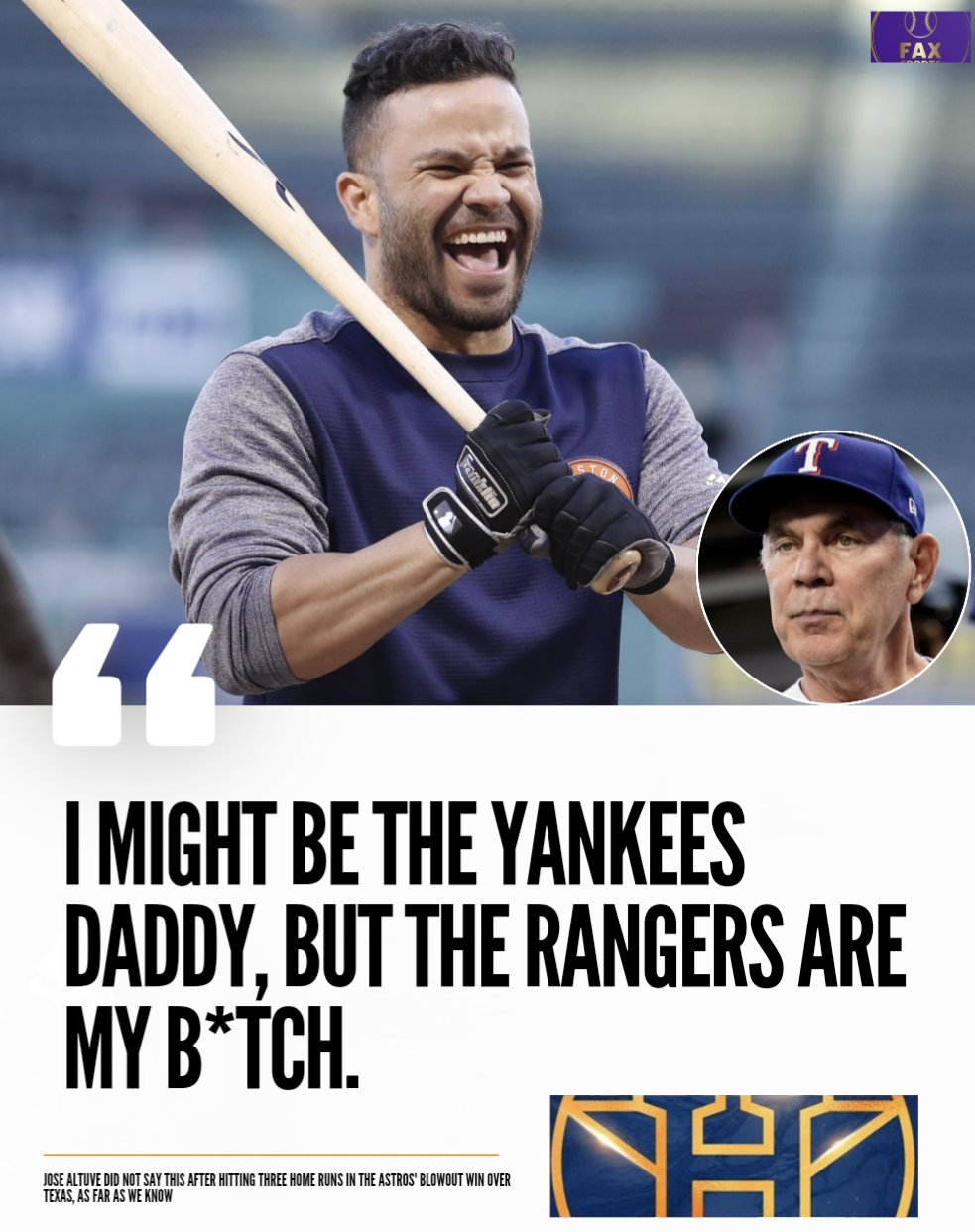 astros are the yankees daddy