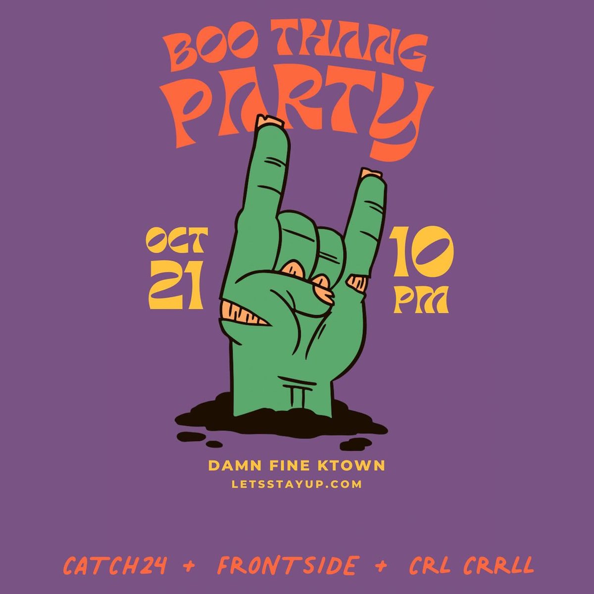 StayUpSaturdays's tweet photo. Our October events Start Saturday the 21st in LA meet us at Damn Fine inside The Normandie Club 9PM! Then we continue Oct 28th in DEN for a game of Kick Ball and an all out Costume Extravaganza! See you soon! https://t.co/RfVsaa128U