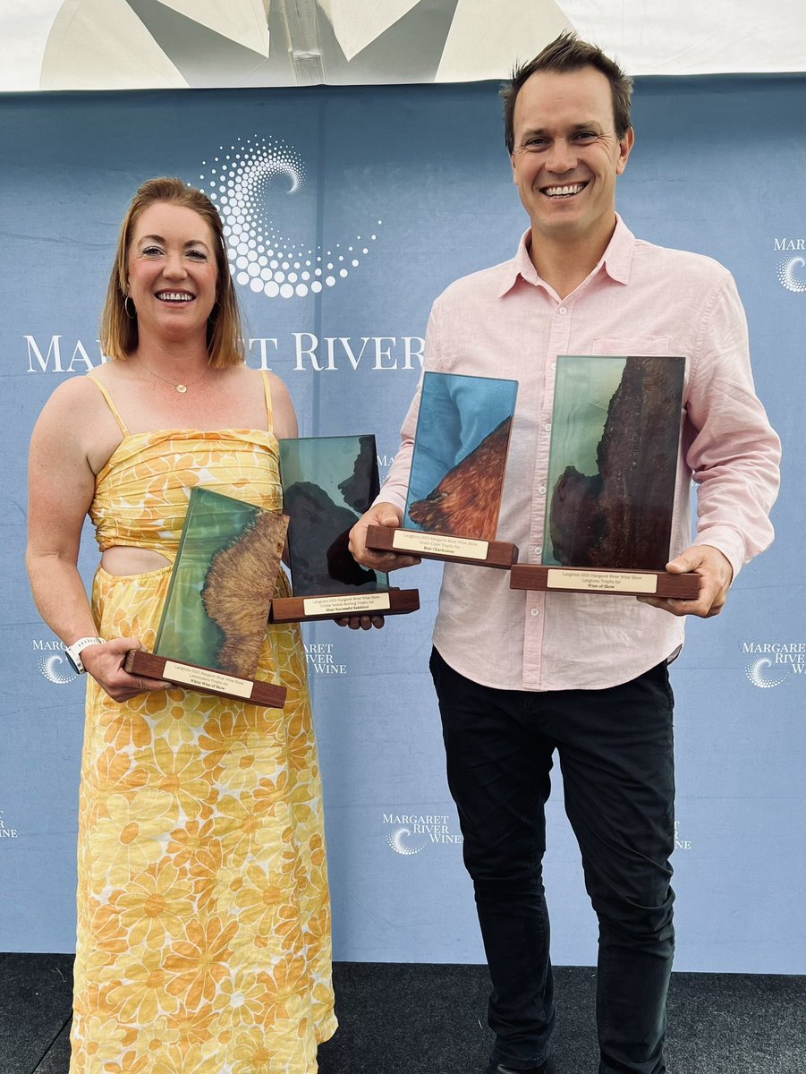 What an incredible day at the Margaret River Wine Show. Suckfizzle Chardonnay 2022 won Best Chardonnay, Best White Wine and Best Wine of Show. And to cap off a remarkable show Stella Bella was also awarded Most Successful Exhibitor. Truly honoured 🏆🏆🏆🏆
