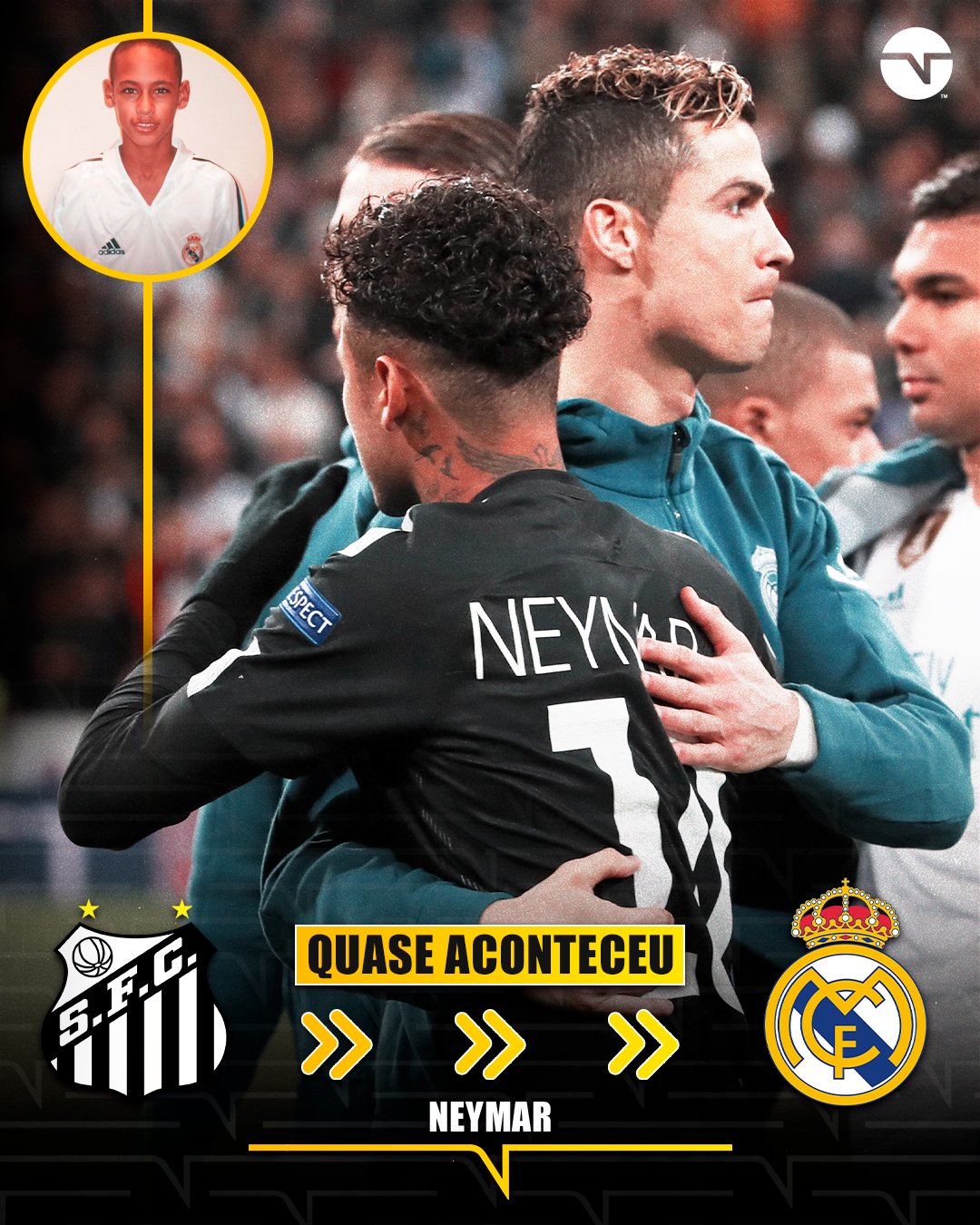 ELE VAI VOLTAR! Contra o Real, Neymar - TNT Sports Brasil