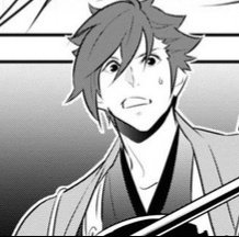 Scared?! Definitely not!!

She just caught him off guard! That's all it was!