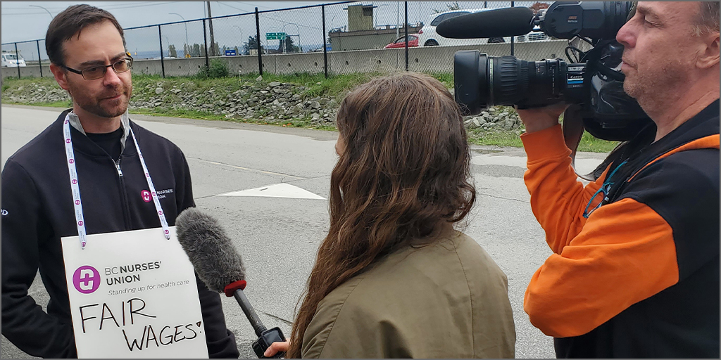 BCNursesUnion's tweet image. BCNU was in Delta today supporting @HospEmpUnion members on strike at Good Samaritan Canada long-term care facilities across BC. 

We encourage all our members near these facilities to join them in solidarity on the picket lines. ✊  bit.ly/3FsxzFg #bchealth #bclab
