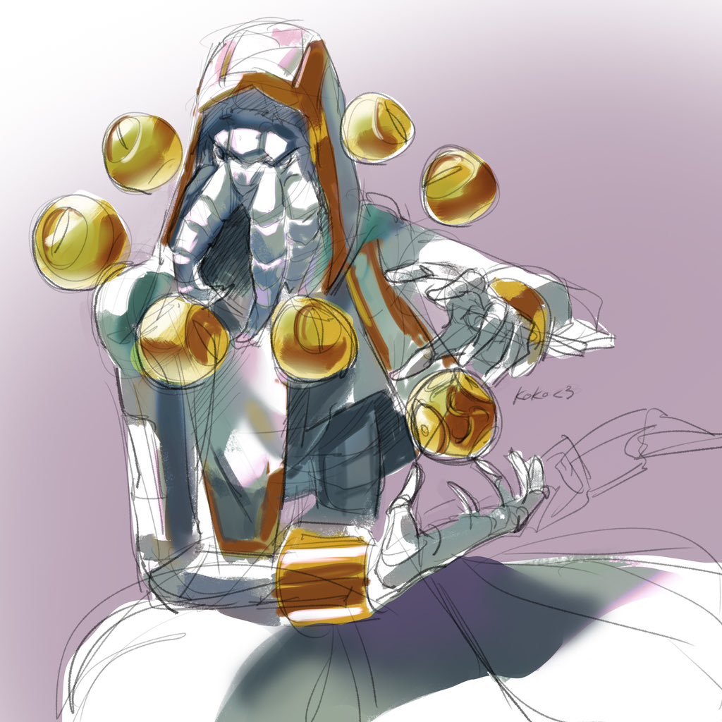 kokosnusslos's tweet photo. #overwatch #zenyatta https://t.co/VV8jOtT2Dk